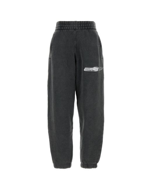CLASSIC SWEATPANT WITH LOGO di T By Alexander Wang in Black
