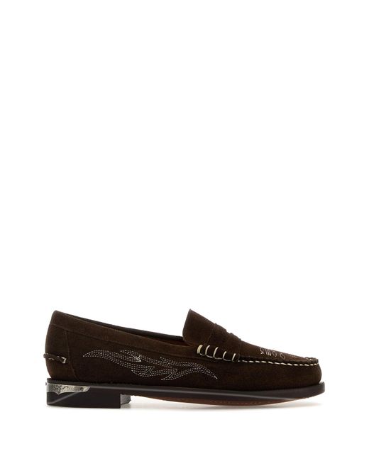 Sebago Chocolate Suede Dan Dallas Loafers for Men | Lyst