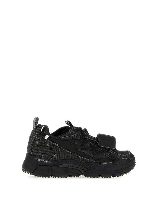 Off-White c/o Virgil Abloh Black Off Denim Sneakers for men