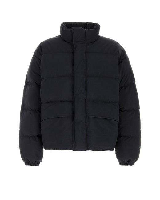 Jil Sander Midnight Blue Nylon Blend Down Jacket for men