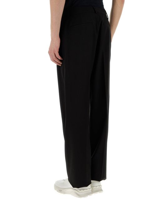 Valentino Garavani Black Wool Pant for men