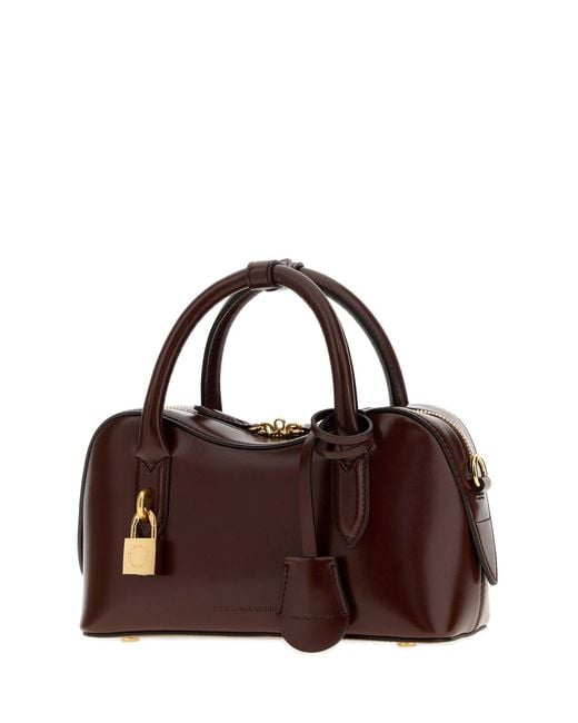 Stella McCartney Brown Chocolate Alter Mat Small Ryder Handbag