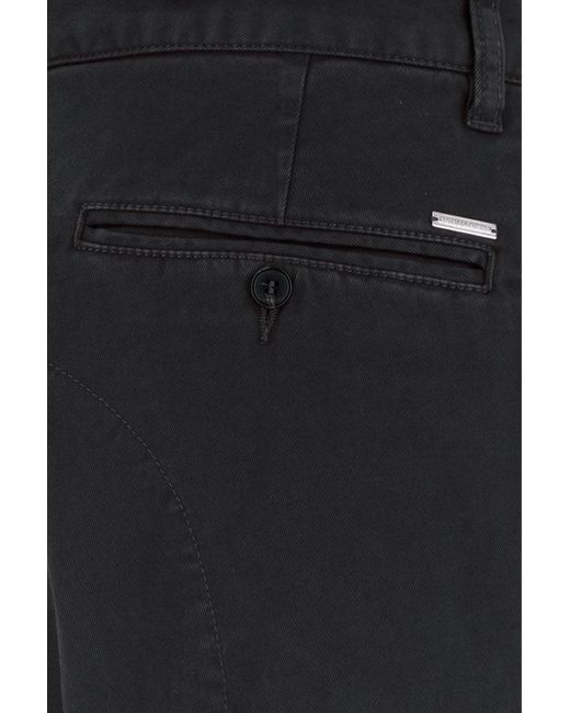 Pantalone Sexy Chino in cotone stretch nero di DSquared² in Black da Uomo