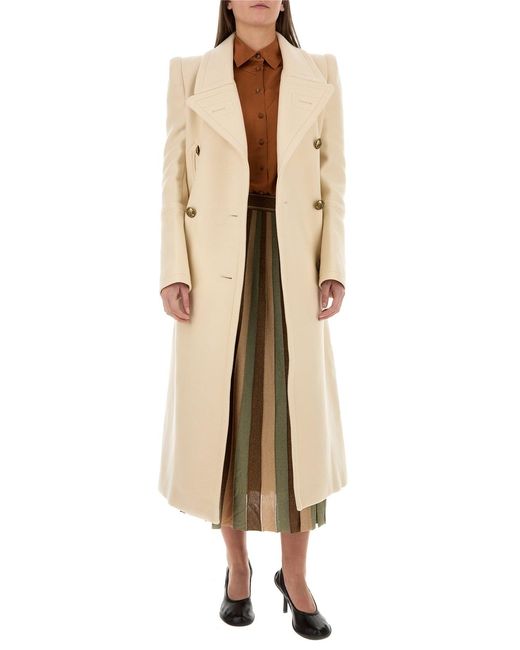 Zimmermann Natural Sand Wool Blend Hypnotic Coat