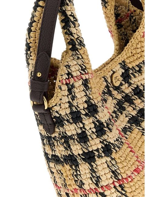 Burberry Metallic Embroidered Margate Handbag