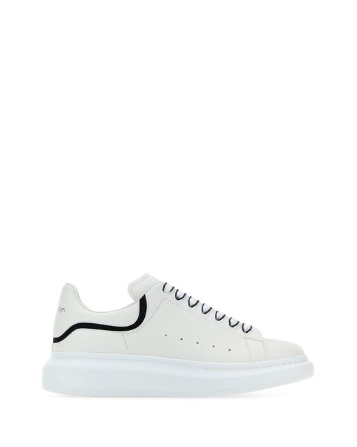 Alexander McQueen White Sneake Leath S.rubb. for men