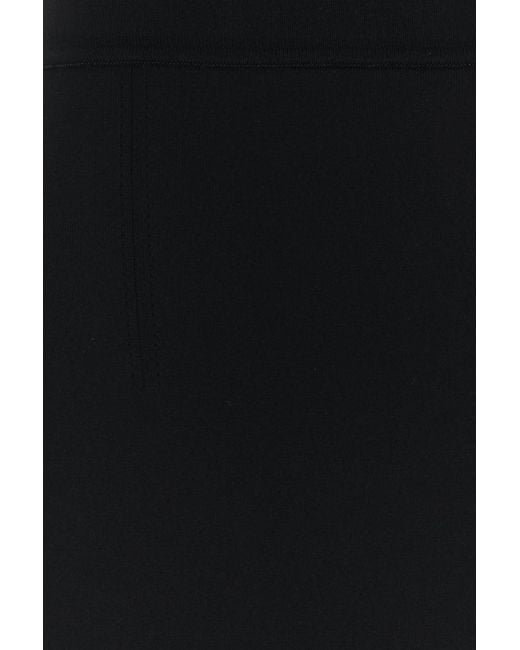 Tom Ford Black Stretch Viscose Blend Skirt