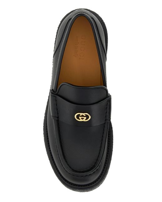 Gucci Black Loavers for men