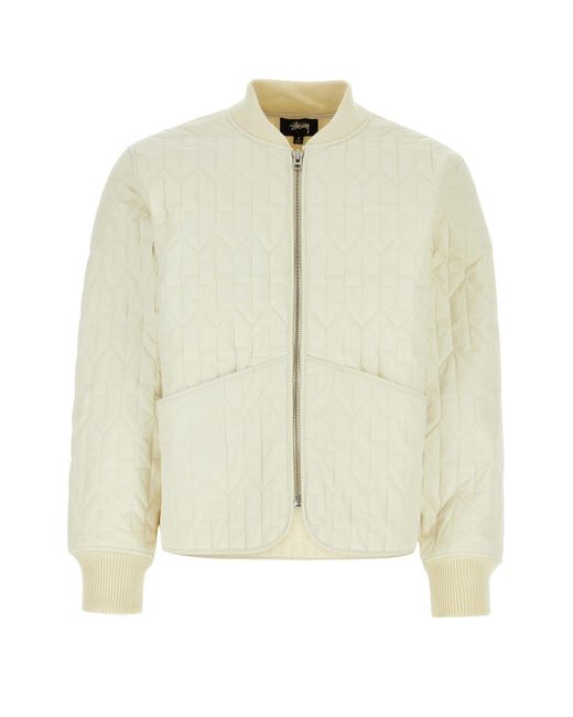 Stussy Giacca in Natural for Men | Lyst