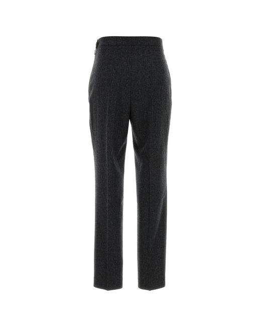 Jil Sander Black Dark Wool Pant