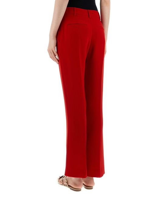 Valentino Garavani Red Cady Pant