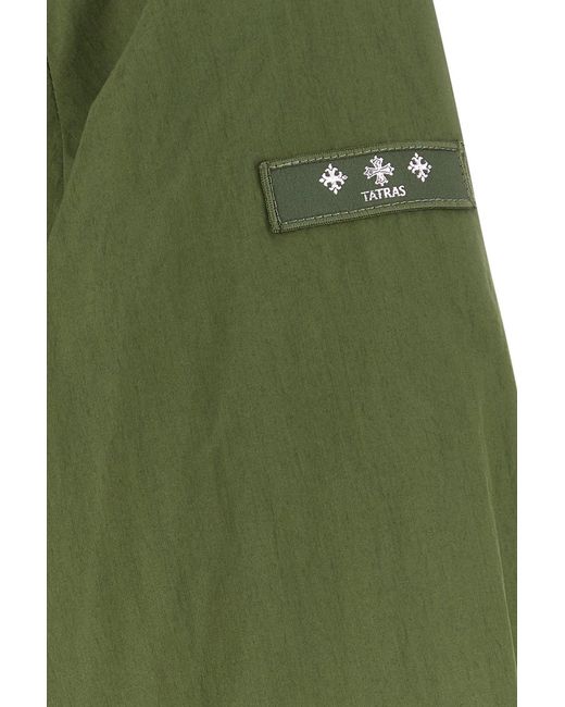 Tatras Olive Green Cotton Blend Semele Jacket for men