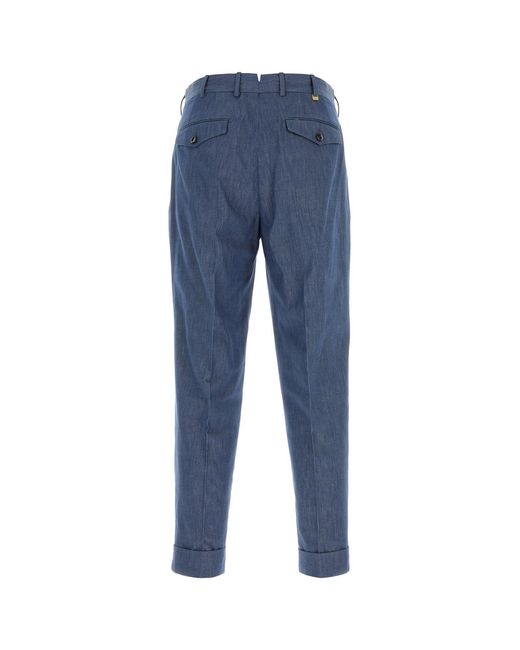 PT Torino Ait Force Blue Cotton Style Pant for men