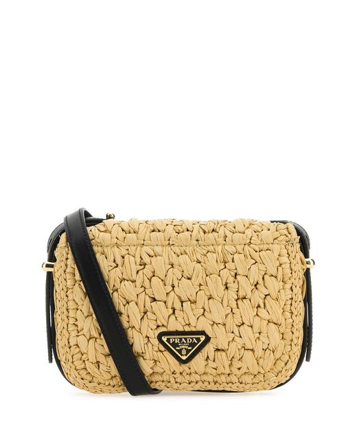 BORSA di Prada in Metallic