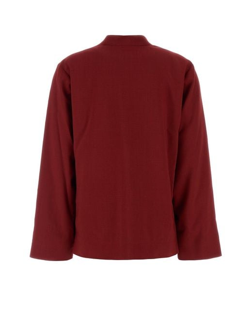 Rohe Tiziano Red Wool Blazer