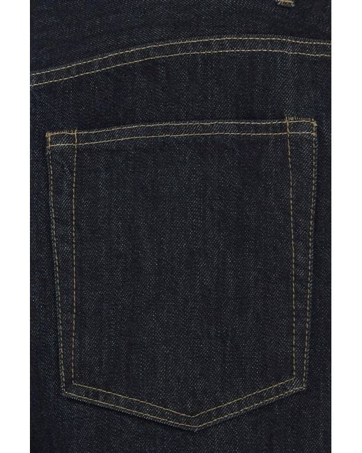 Jil Sander Black Straight Jeans for men