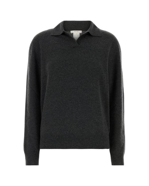 The Row Black Oashi Top