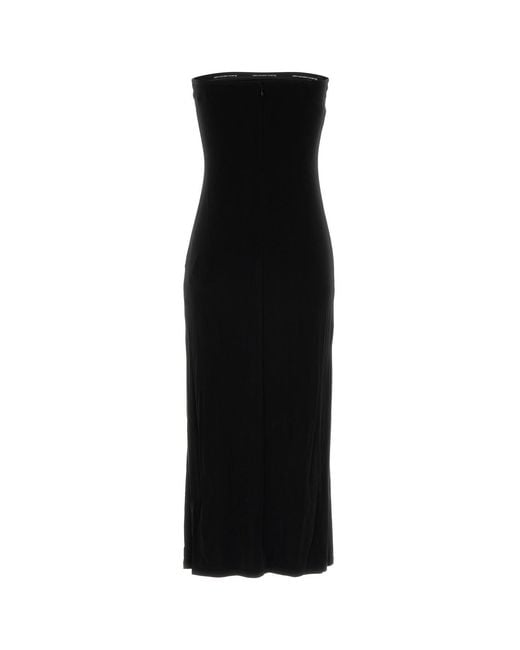 Alexander Wang Black Jersey Dress