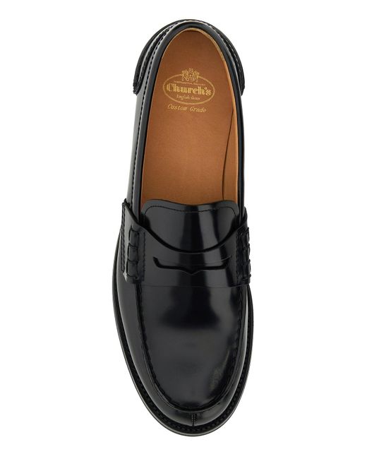 Mocassini Pembley in pelle nera di Church's in Black