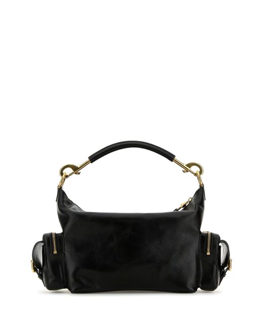 Borsa a mano Camera Bag in pelle nera di Chloé in Black