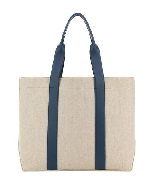 Givenchy Black Sand Canvas Shopping Bag for men