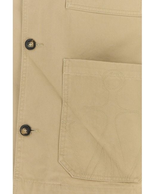 J.W. Anderson Natural Cappuccino Cotton Jacket for men