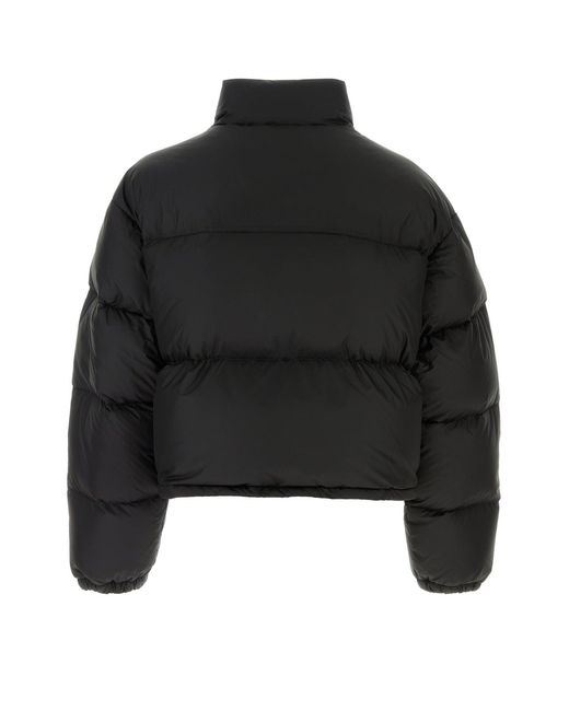 VTMNTS Black Polyester Down Jacket for men