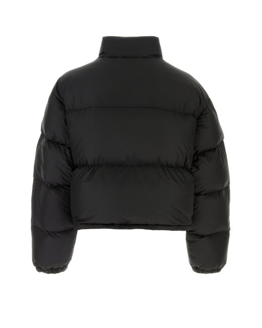 VTMNTS Black Polyester Down Jacket for men