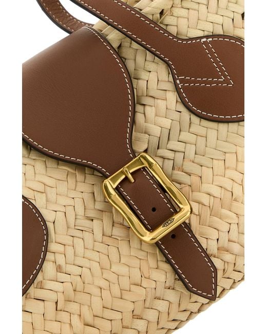 J&m Davidson Natural Straw Shopping Bag