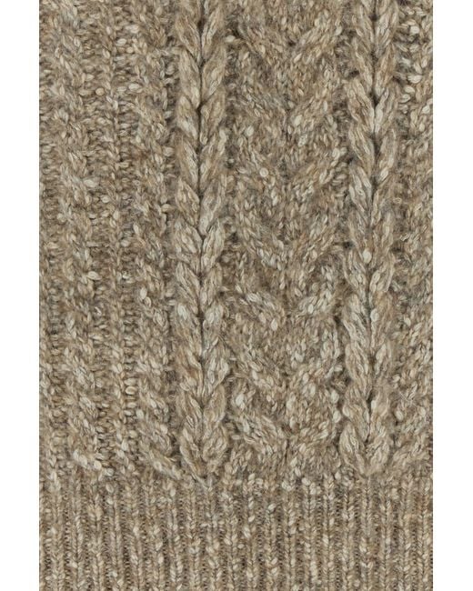 Isabel Marant Natural Multicolor Stretch Cotton Blend Bolinea Sweater