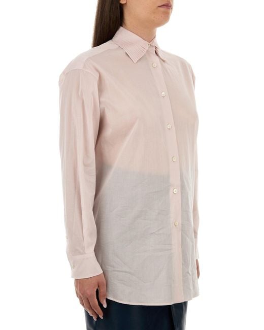 Jil Sander Pink Shirt 147 Emb