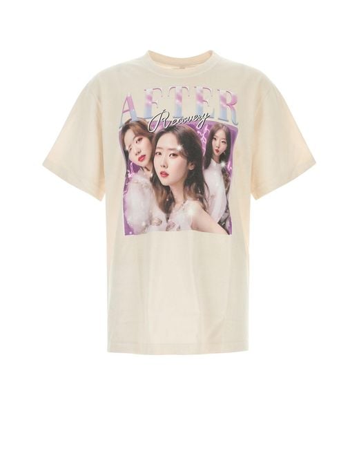 Doublet White Ivory Cotton T-shirt for men