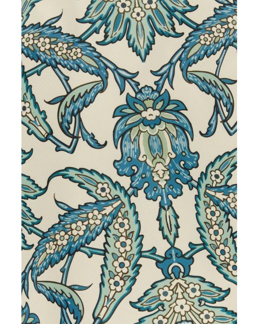 Bermuda mare Urtiga in poliestere stampato di Pantamolle in Blue da Uomo