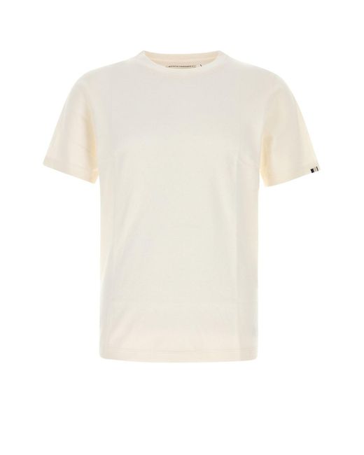 Extreme Cashmere White Cotton Blend James T-shirt