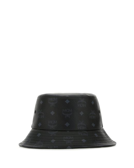 MCM Canvas Hat in Black for Men | Lyst
