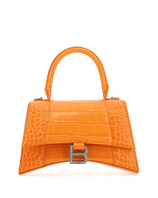orange balenciaga hourglass