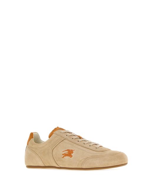 Burberry Brown Logo Sneakers for men