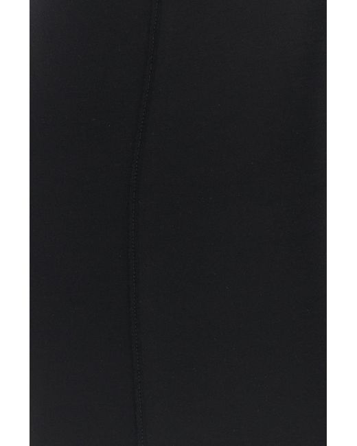 Coperni Black Midi Skirt Triangle