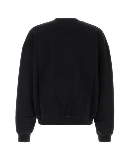DSquared² Black Dsquared Cotton Sweatshirt for men