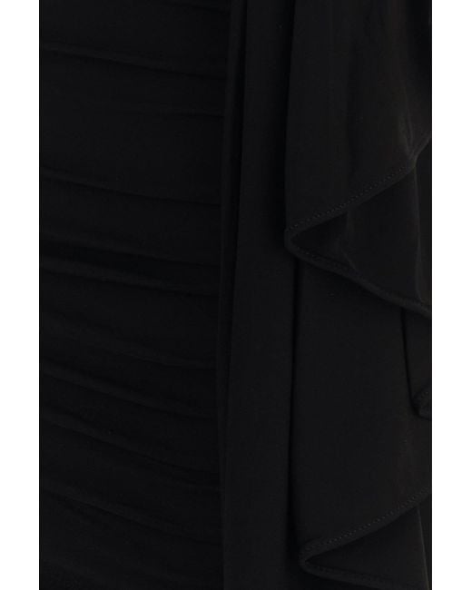 Alexander Wang Black Jersey Mini Dress