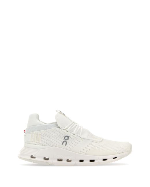 On Shoes White Snekers