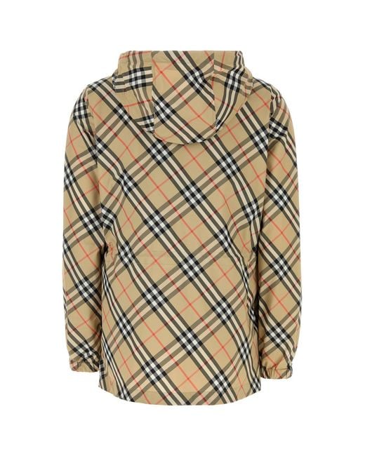 Burberry Multicolor Printed Polyester Jacket