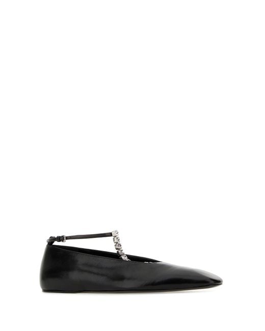 Ballerina di Jil Sander in Black