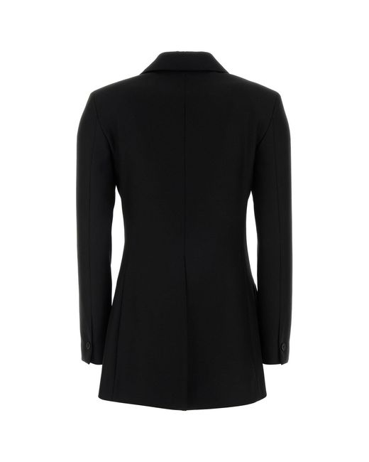 Jil Sander Black Wool Blend Blazer