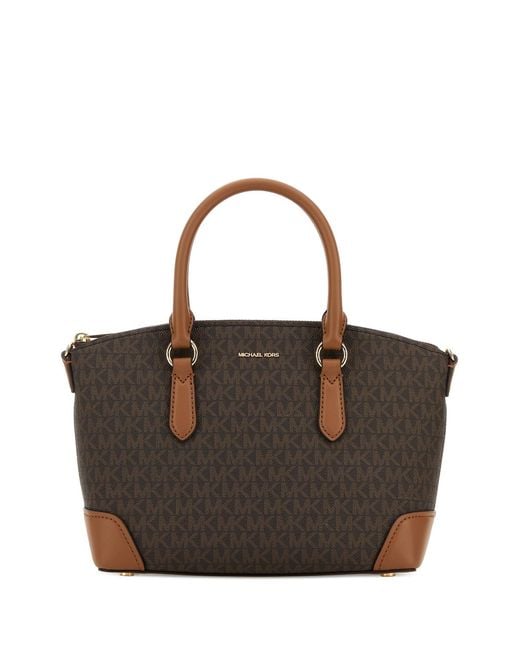 MICHAEL Michael Kors Brown Printed Canvas Murphy Handbag