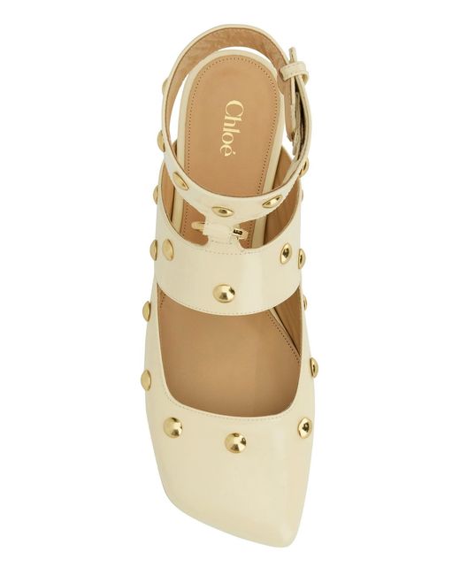 Chloé Natural Heeled Shoes