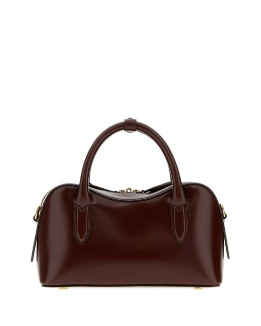 Stella McCartney Brown Chocolate Alter Mat Small Ryder Handbag