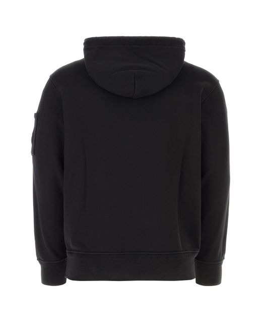 C P Company Black Sweatshirts for men