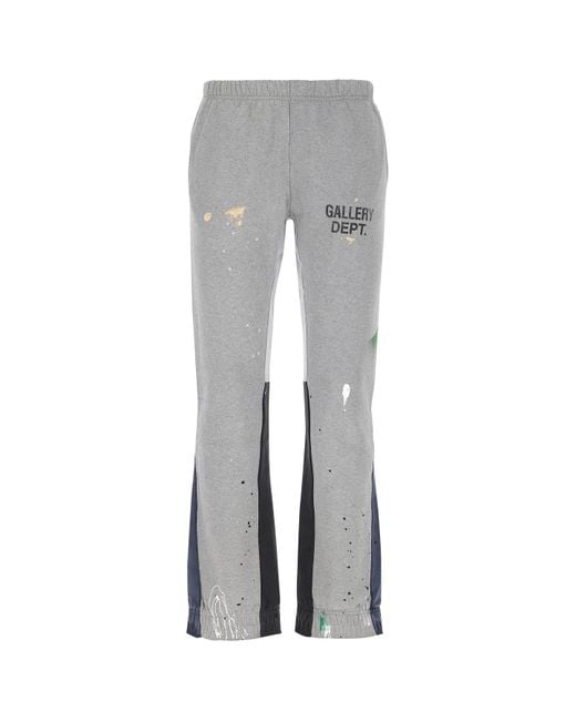 GALLERY DEPT. Cotton joggers in Gray for Men | Lyst