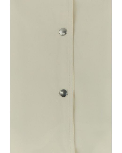 Jil Sander Natural Ivory Polyester Down Jacket